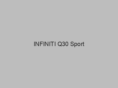 Enganches económicos para INFINITI Q30 Sport